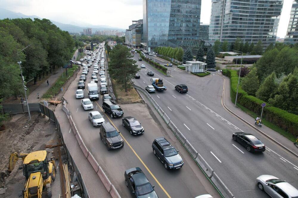 Eight-lane bridge coming across Esentai in Almaty under construction. Images | Akimat of Almaty