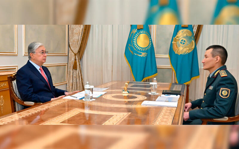 President Tokayev receives Minister of Emergencies Syrym Sharipkhanov