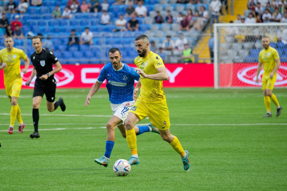 Astana and Dinamo Tbilisi UEFA Champions League qualifying match ends in a draw