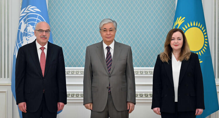 Kazakh President receives UN Under-Secretary-General Vladimir Voronkov