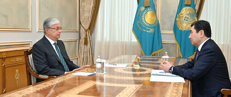 President Tokayev receives Majilis Speaker Koshanov