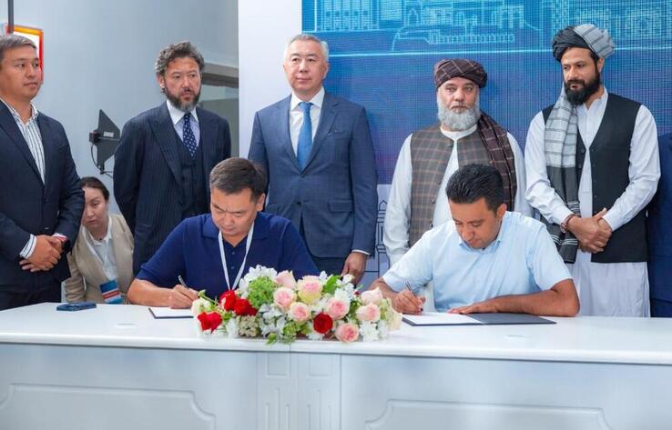 Entrepreneurs of Kazakhstan and Afghanistan signed contracts for 190.8 million dollars