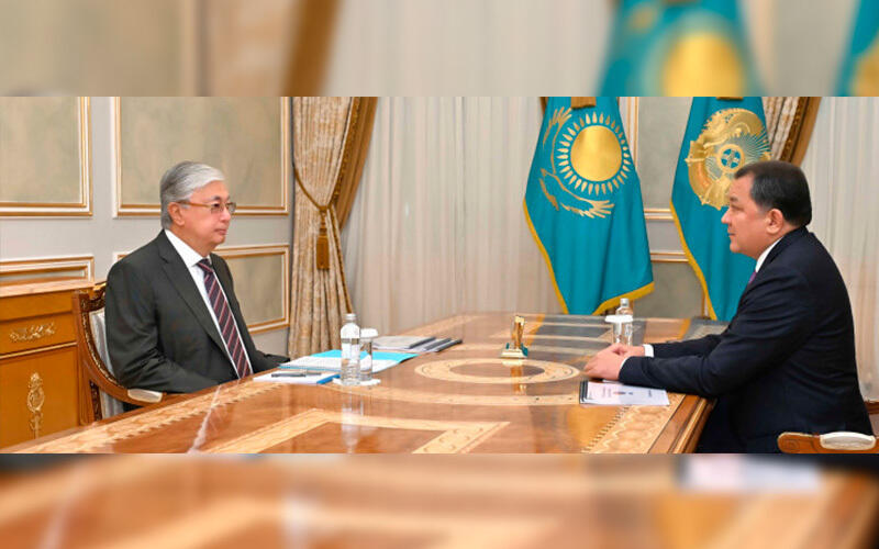 Nurlan Nogayev reports to President on Mangistau region's socio-economic development