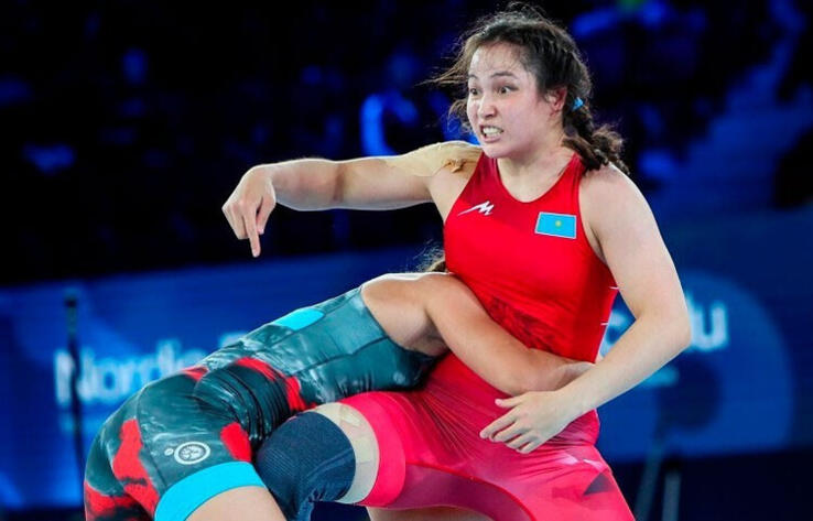 Kazakhstan pockets 3rd medal at World Wrestling Championships in Belgrade