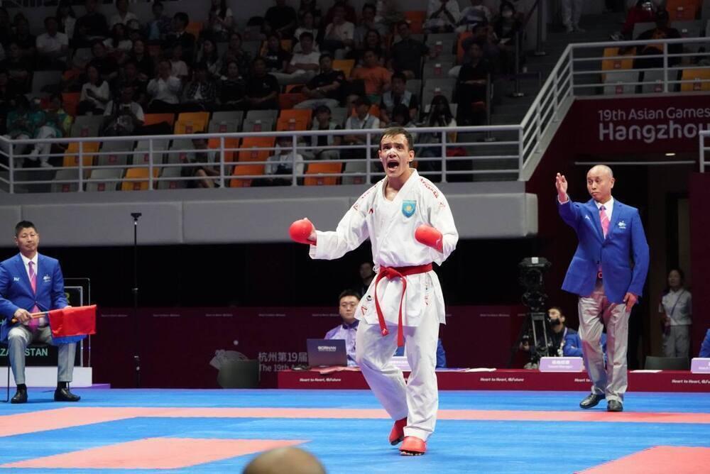 19th Asian Games: Karateka Nurkanat Azhikanov claims 8th gold for Kazakhstan