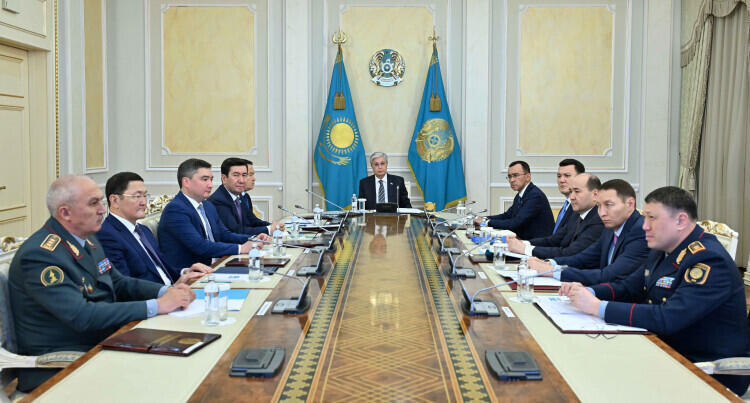 Kazakh Head of State Tokayev chairs Security Council meeting