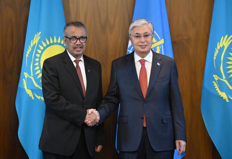 President receives WHO Director-General Tedros Ghebreyesus and WHO Regional Director for Europe Hans Kluge