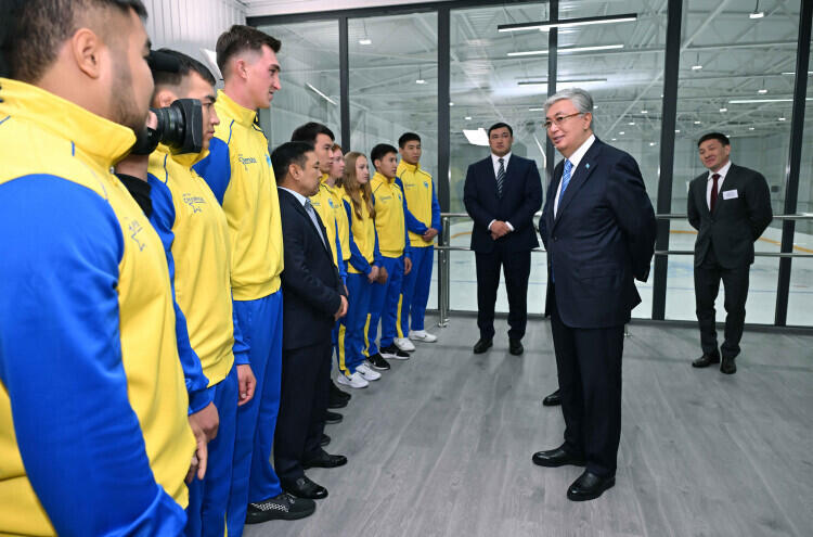 Head of State examines culture and sports facilities in Zhetysu