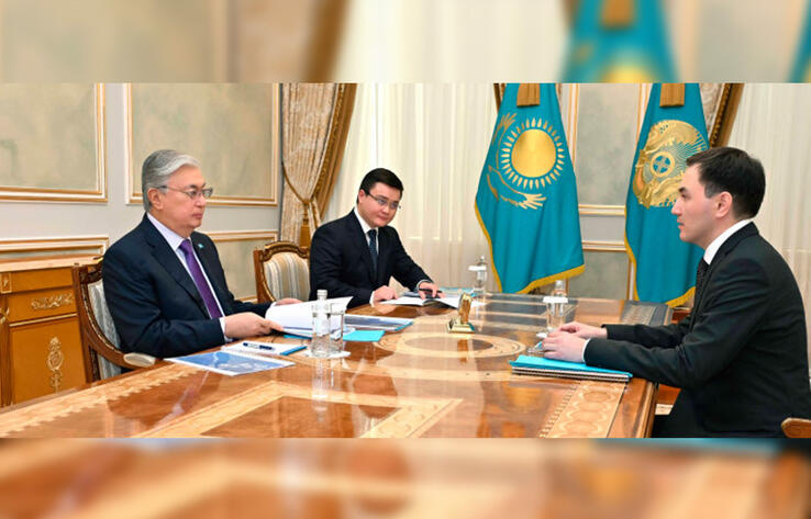 Kazakh President meets with Chairman of Agency for Strategic Planning and Reforms Zhandos Shaimardanov