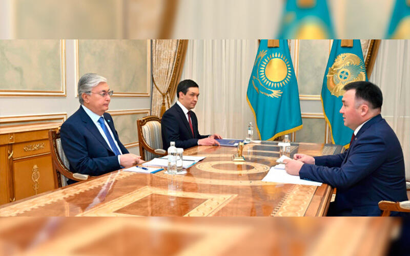 President Tokayev meets with Supreme Court Chairman Asslambek Mergaliyev