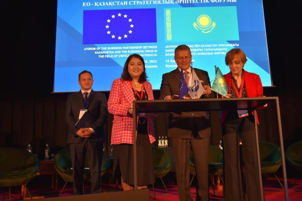 Declaration of Intent on EU-EBRD Technical Support for Critical Raw Materials Projects Signed