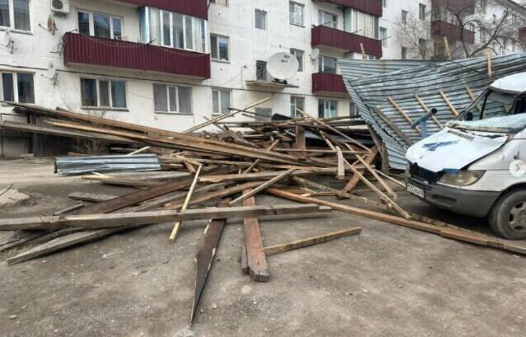 Павлодар облысында қатты дауылдың салдарын жою жалғасуда