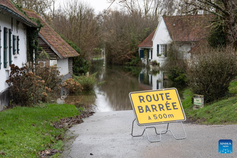 Flood hits Pas-de-Calais, northern France