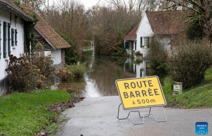 Flood hits Pas-de-Calais, northern France