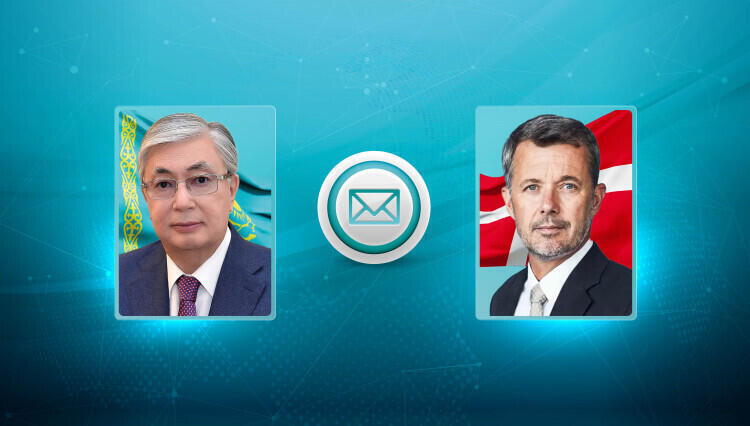 President Tokayev congratulates King Frederik X of Denmark