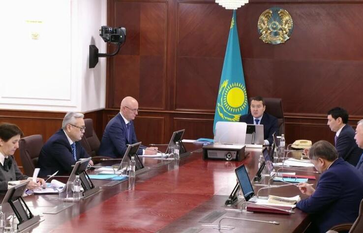 Alikhan Smailov orders to correct earthquake elimination action plans