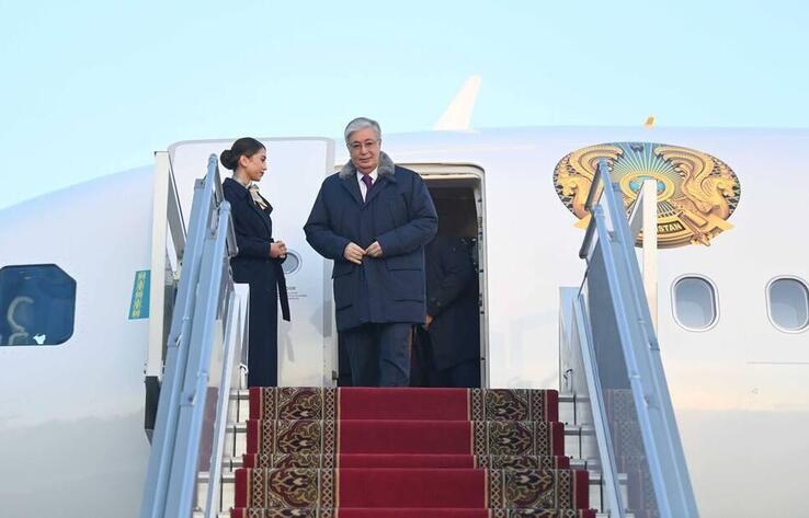 Kazakh Head of State Tokayev arrives in Almaty for working visit