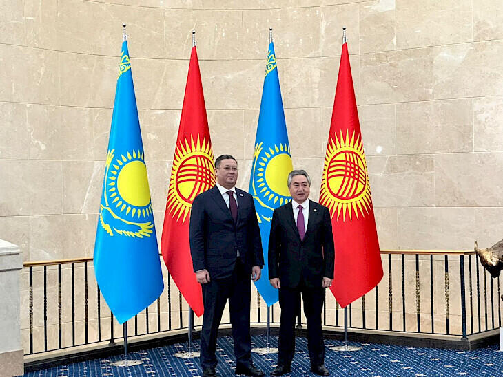 FMs of Kyrgyzstan and Kazakhstan meet in Bishkek