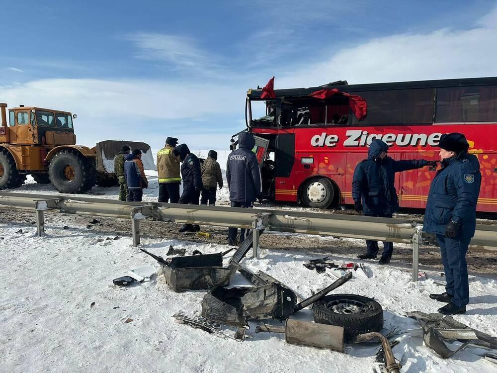 Жамбыл облысында 26 көліктің қатысуымен жол апаты орын алды