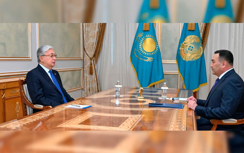 Kazakh President Tokayev receives NSC Chairman Yermek Sagimbayev