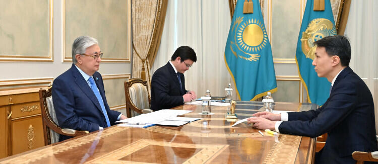 President Tokayev meets with Kazatomprom Chairman Meirzhan Yussupov