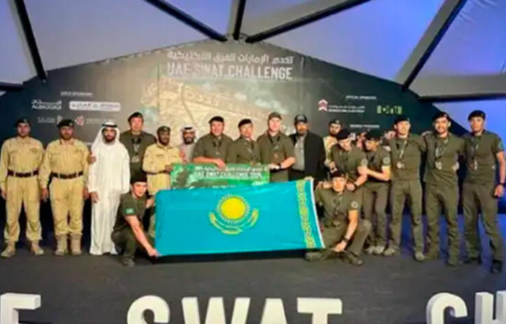 Kazakhstan grabs bronze at UAE SWAT Challenge 2024