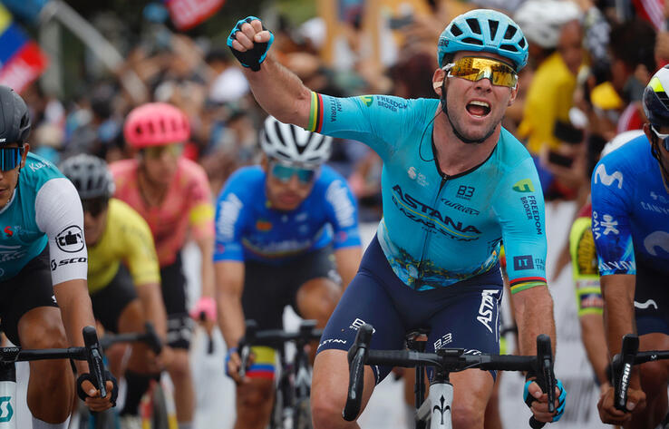 Tour Colombia. Mark Cavendish opens score with Stage 4 win 