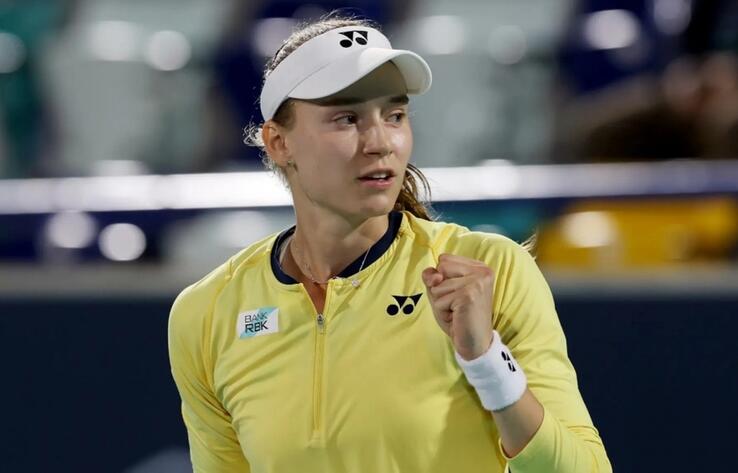 Kazakhstan’s Rybakina cruises into WTA 1000 tournament semis in Doha