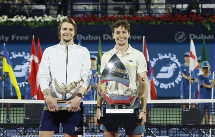 Alexander Bublik has lost in the final of the ATP-500 tournament