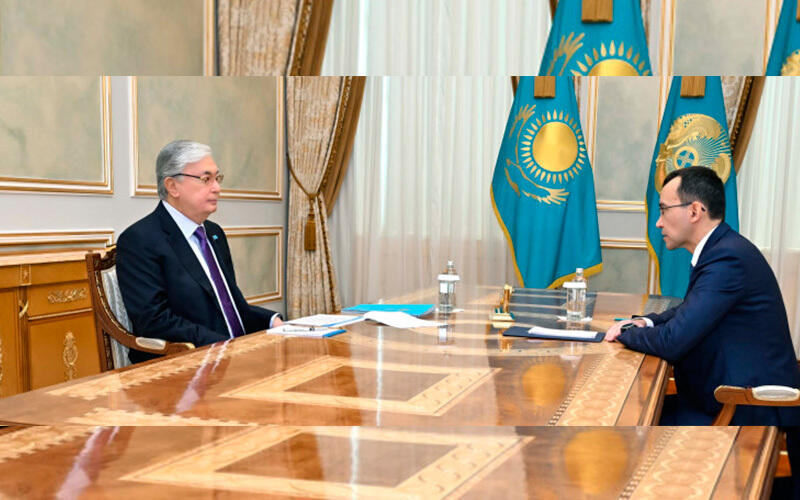 Kazakh President receives Senate Speaker