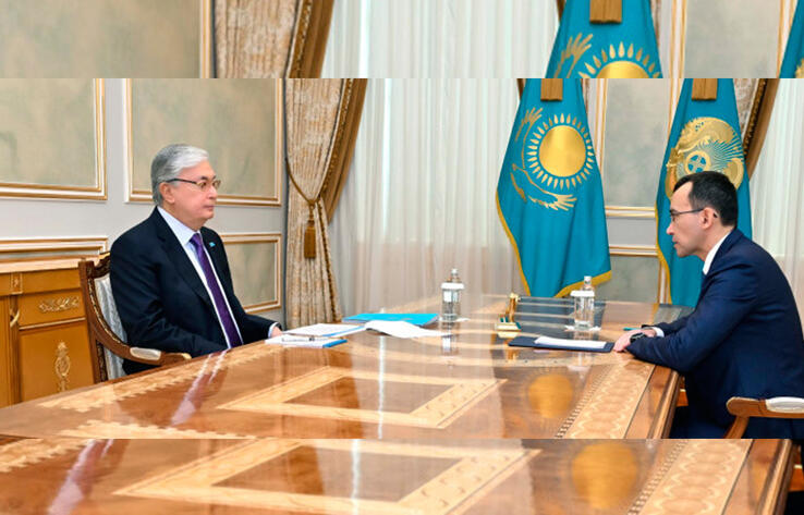 Kazakh President receives Senate Speaker