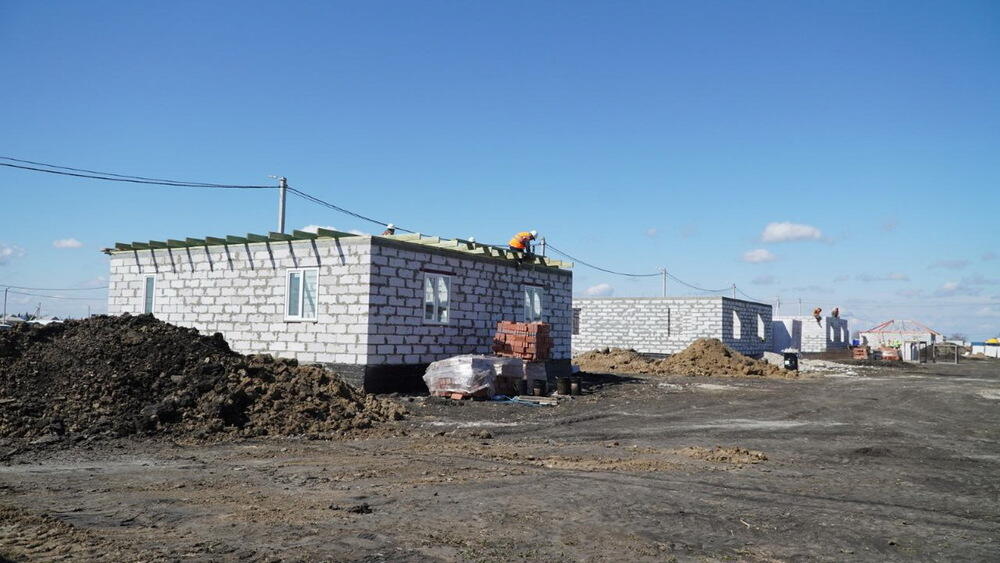 Construction of 200 houses for flood-affected residents started in North Kazakhstan