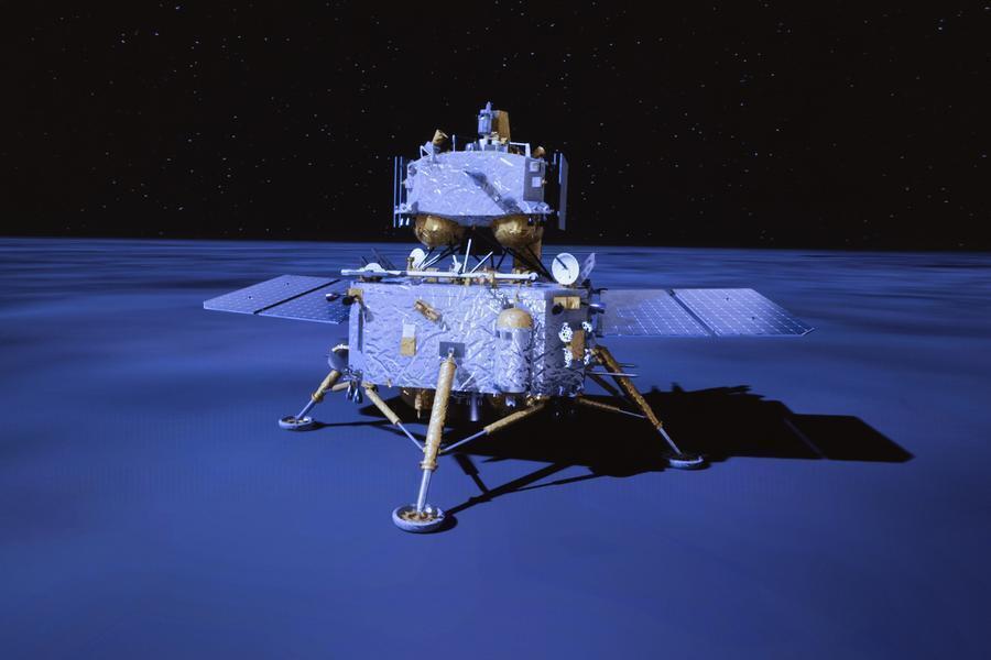 Зонд "Чанъэ-6" взлетел с обратной стороны Луны с образцами грунта 
