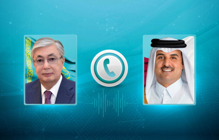 Президент Казахстана и эмир Катара провели переговоры по телефону