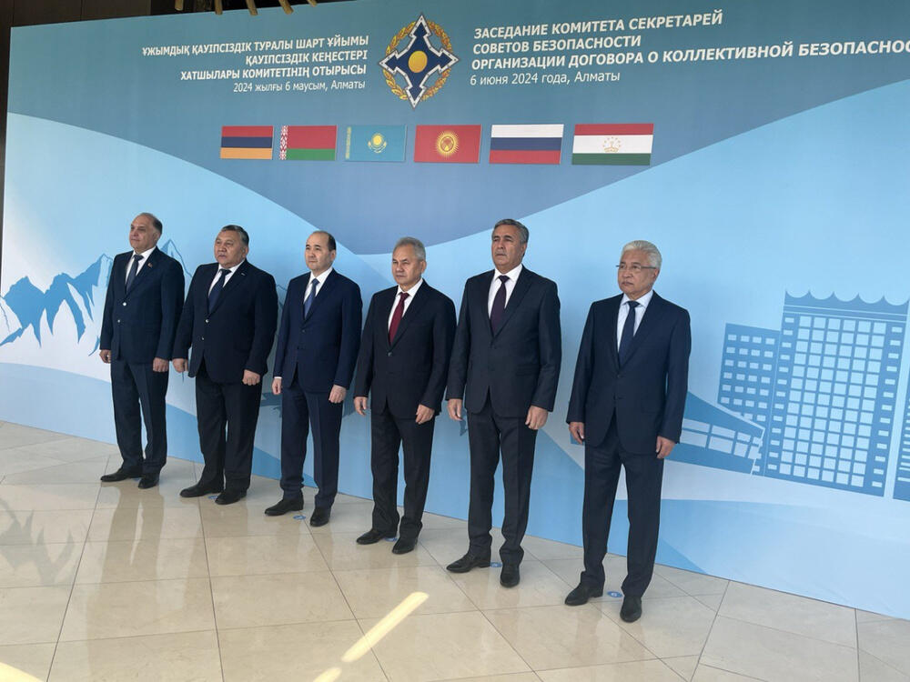 Совместное противодействие угрозам обсудили в Алматы секретари совбезов ОДКБ 