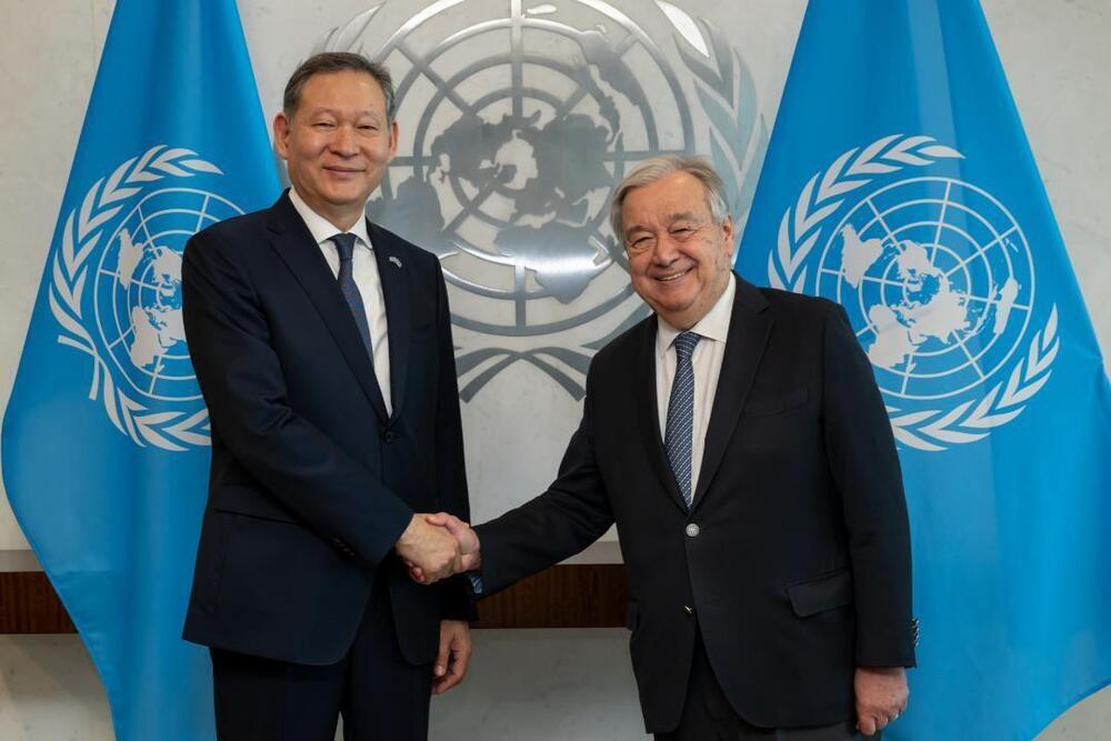 Permanent Representative of Kazakhstan to the United Nations Presented his Credentials to UN Secretary-General