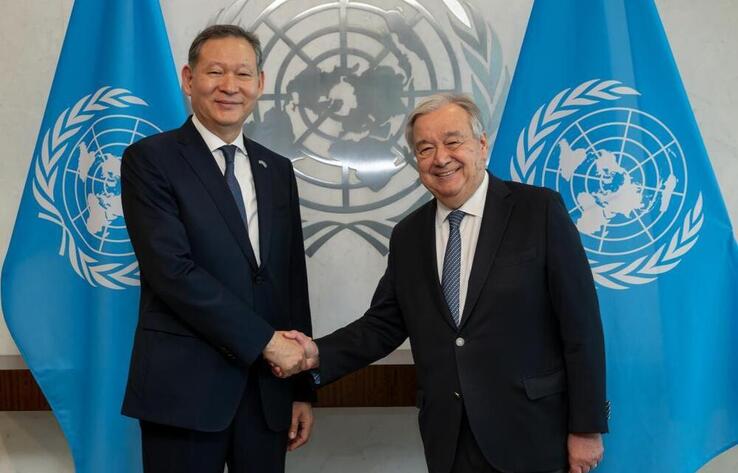 Permanent Representative of Kazakhstan to the United Nations Presented his Credentials to UN Secretary-General