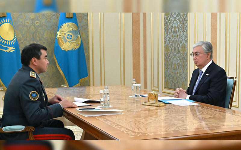 Kazakh President sets tasks to strengthen emergency ministry agencies