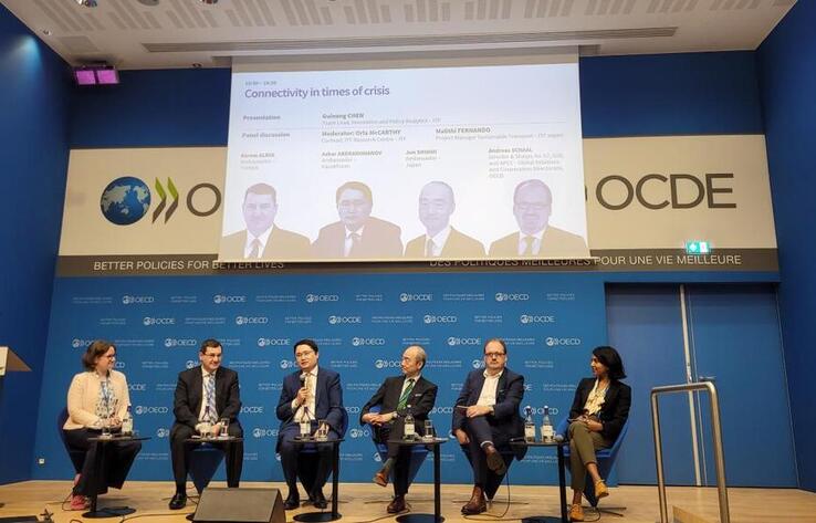 Kazakhstan’s Policies to Utilize Its Transit Potential Presented during ITF Day at OECD