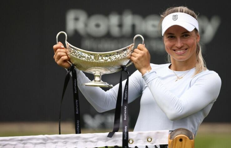 Yulia Putintseva wins her first grass-court singles title at Rothesay Classic Birmingham