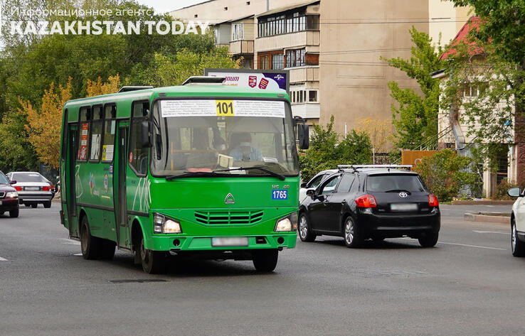 Очередное ДТП с участием автобуса произошло в Алматы
