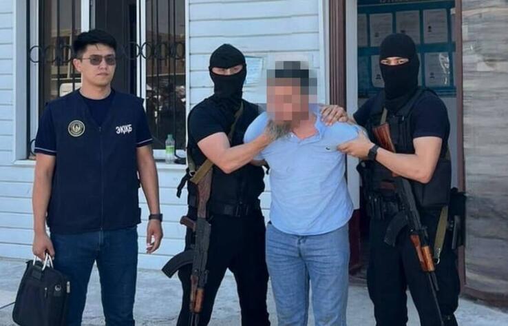 Религиозного радикала задержали за пропаганду терроризма в Туркестанской области