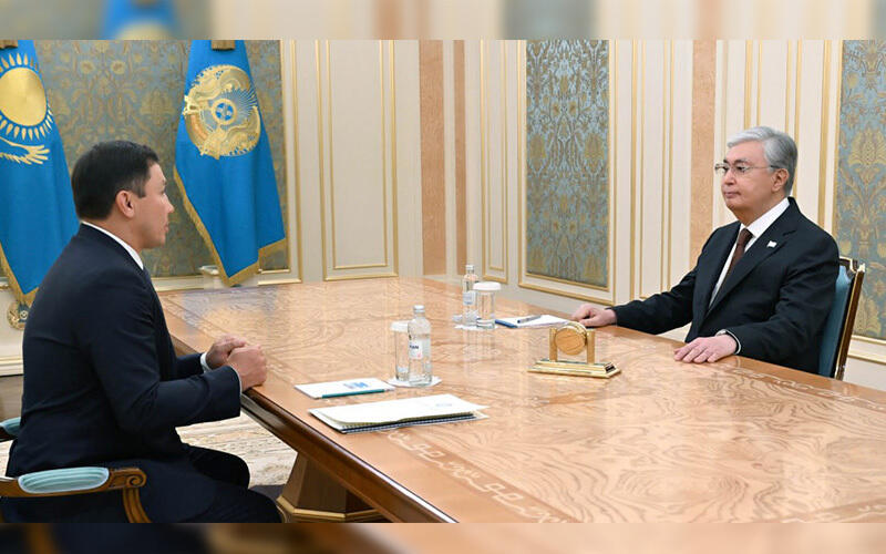 Kassym-Jomart Tokayev receives President of NOC Gennady Golovkin