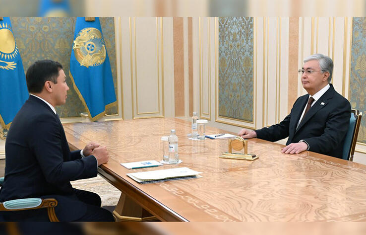 Kassym-Jomart Tokayev receives President of NOC Gennady Golovkin