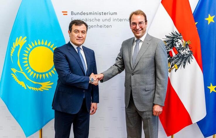 Comprehensive Cooperation with Austria in Focus of Kazakh Deputy Foreign Minister’s Visit to Vienna