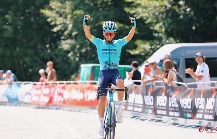 Kazakh rider takes impressive solo win at Giro Ciclistico della Valle d'Aosta