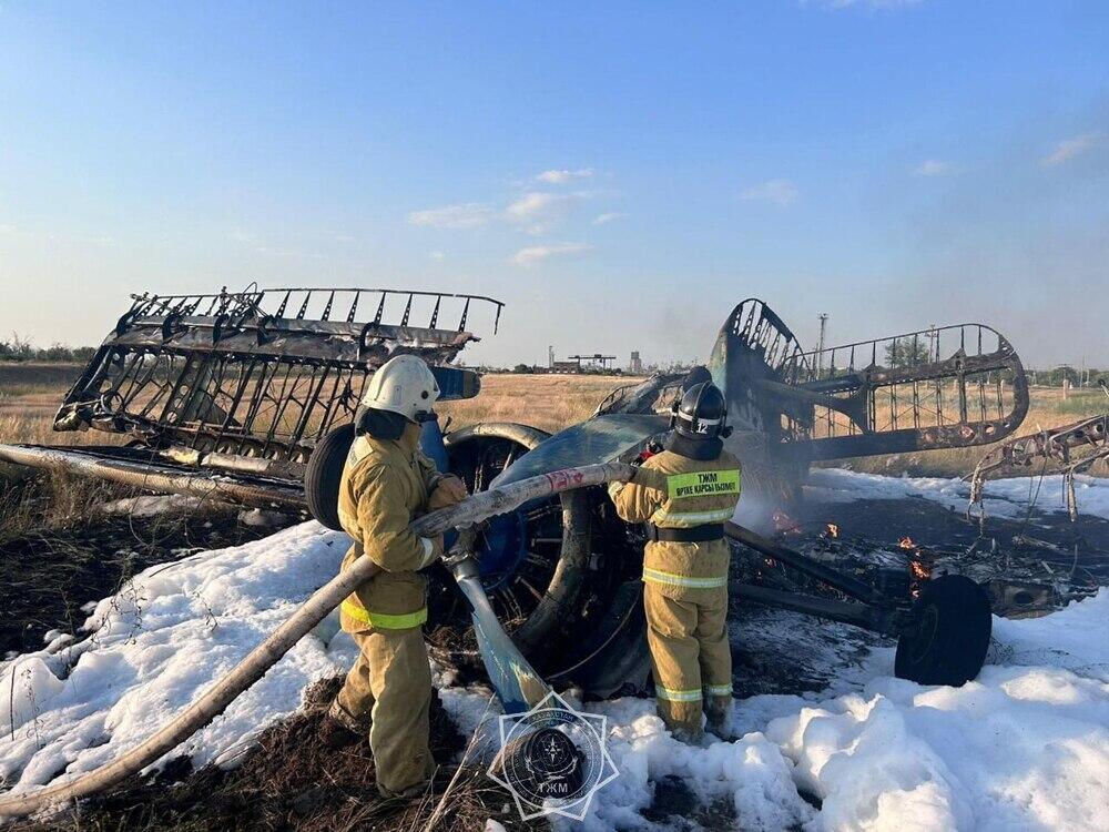 В Акмолинской области разбился кукурузник