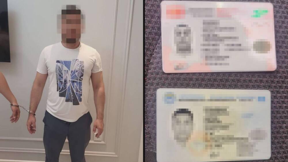 В Шымкенте задержан разыскиваемый иностранец с поддельным паспортом 