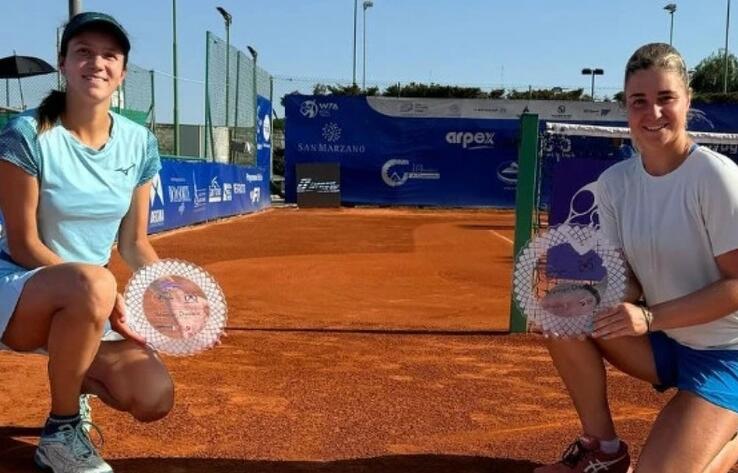 Казахстанская теннисистка стала победительницей турнира категории WTA 250 в Румынии