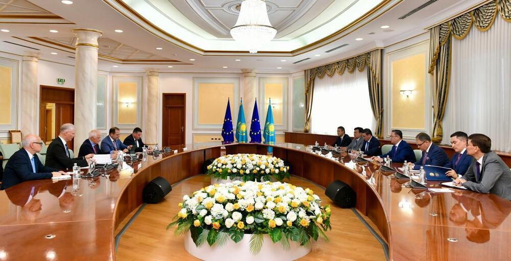 Astana and Brussels Compare Notes on Current Issues of Cooperation